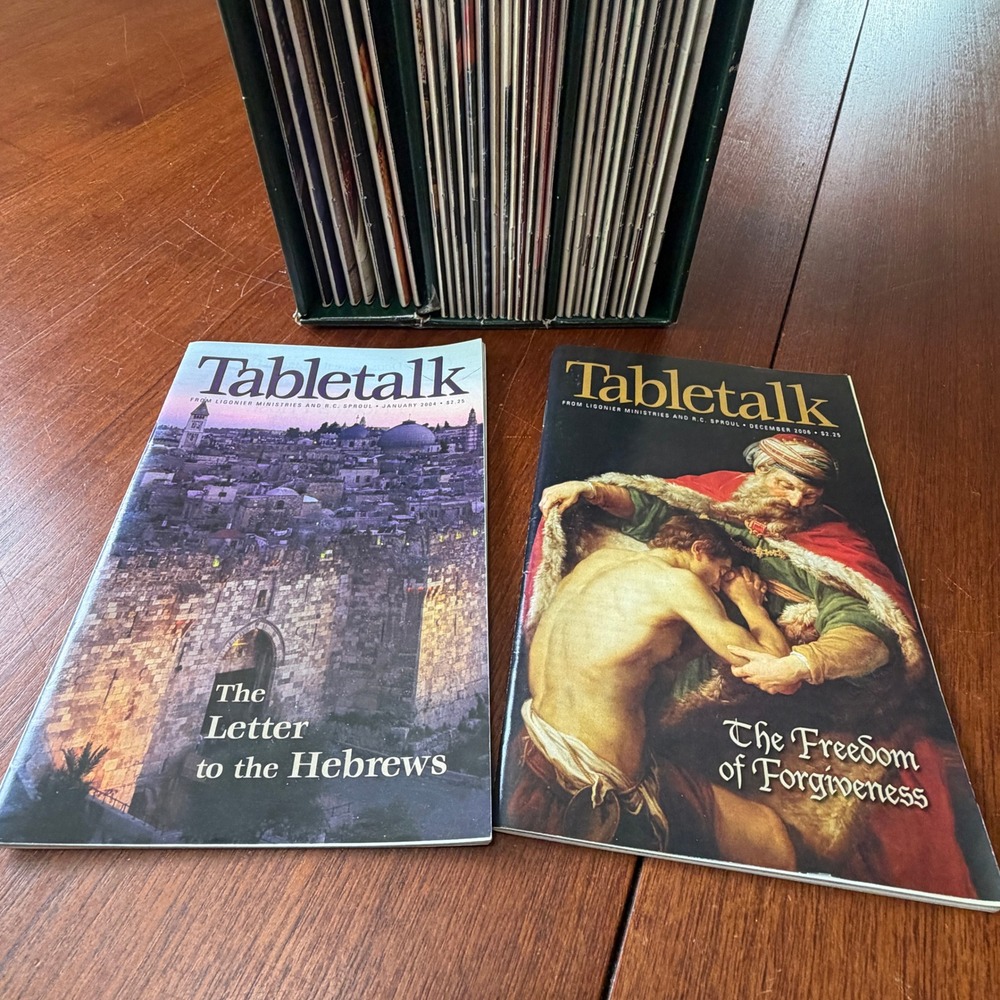 Ligonier Tabletalk Magazine Lot RC Sproul Reformed Theology Collection with Box